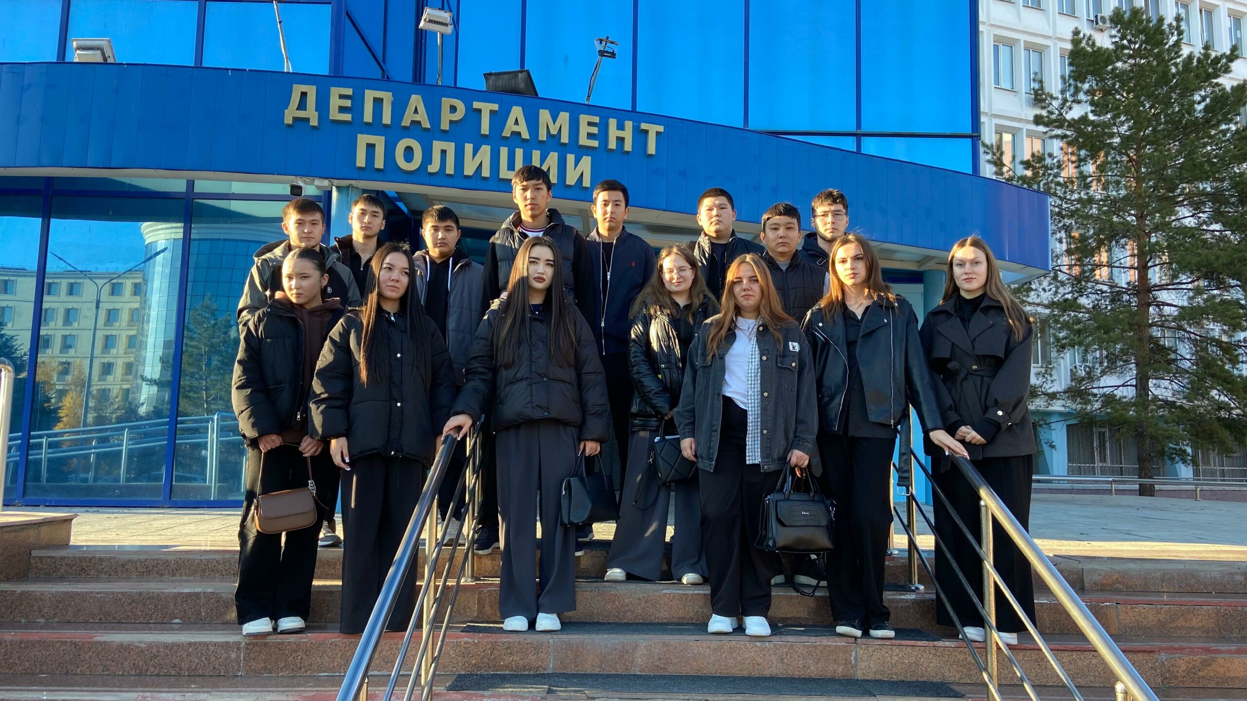 Қостанай облысының полиция Департаментіне экскурсия